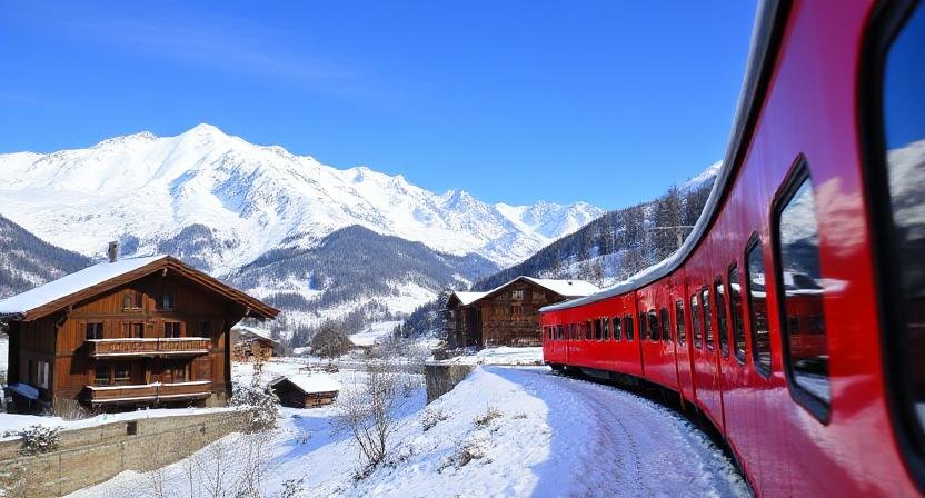 Switzerland – Land of Snowy Alps